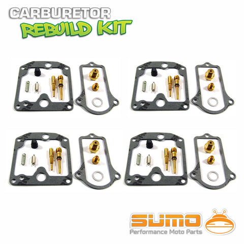4 X Suzuki Carburetor Rebuild Carb Repair Kit GS 1000 Wes Cooley (1978-1979)
