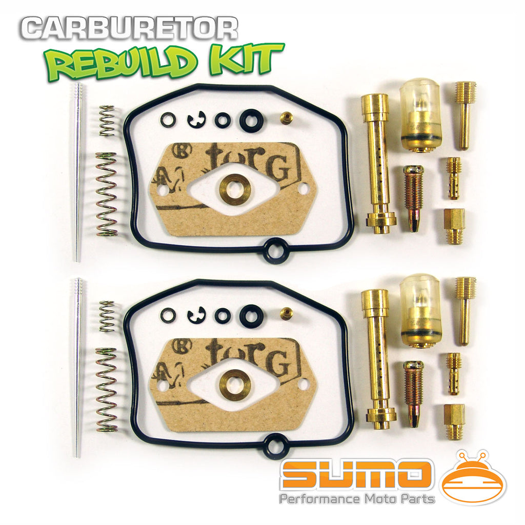 2 Yamaha XS400 & XS400D Carburetor Rebuild Kit – High Quality Repair Set (1977+)