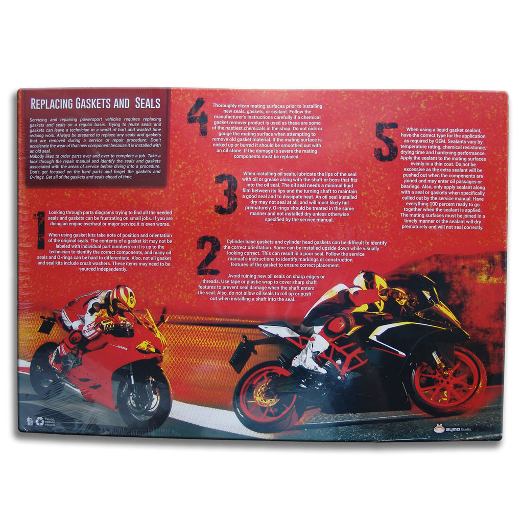 Kawasaki Complete Engine Gasket Kit Ninja ZX11 ZX 1100 C/D ZZ-R