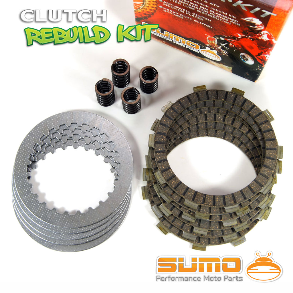 Clutch Kit For Honda Sportrax 300 & TRX300EX (1993-2009) – Friction Plates, Steel Plates & Springs Set
