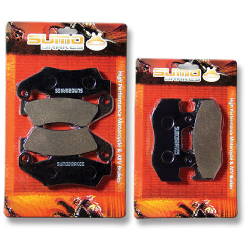 Honda F+R Brake Rotor Pads TRX 250 R Fourtrax (86-89) TRX250 1986 1987 1988 1989