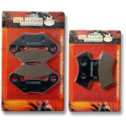 Polaris Front Rear Brake Pads 350 400 L (90-95) Big Boss 500 (93-99) Sport 94-98