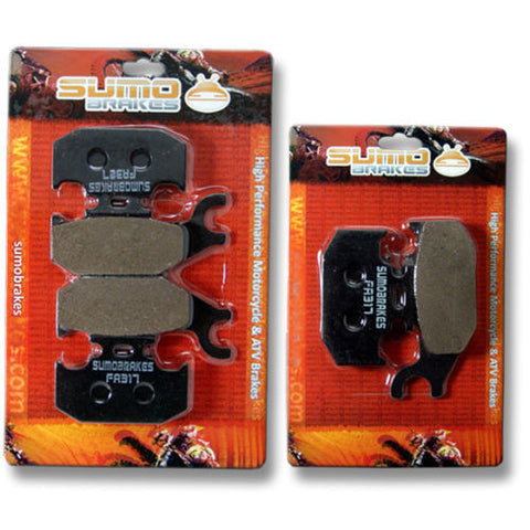 Bombardier Front Rear Brake Pads Quest 500 (02-04) 650 02-05 Max Std XT 2x4 4x4