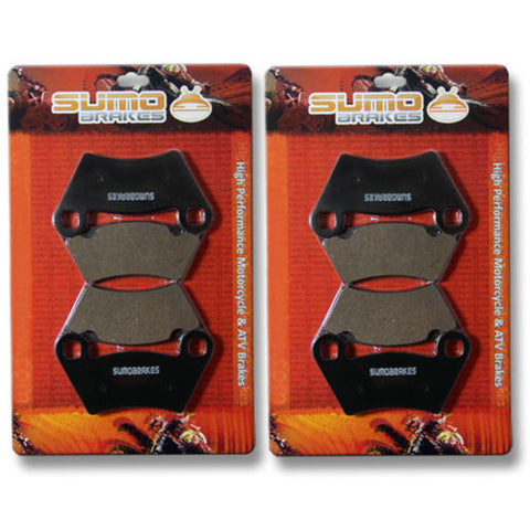 Polaris F+R Brake Pads 700 Ranger 6x6 EFI 2006-2009 XP 4x4 2006 & 4x4 EFI LE 07