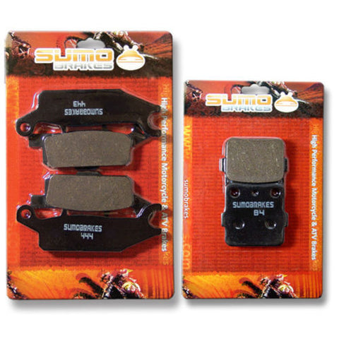 Yamaha F+R Brake Rotor Pads Raptor YFM 250 2008 2009 2010 2011 2012 08 09 10 11