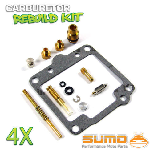 Kz1000 Carburetor Complete Carburetor Rebuild Kit For Kawasaki KZ550 (1980-1983) - 4 Carb Kit With US Jets & Parts Kawasaki Kz550 Carburetor Kit - Foto 9