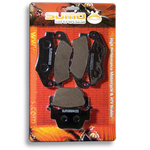 Honda Front + Rear Brake Pads for TRX 450 R ER (2004-2012)