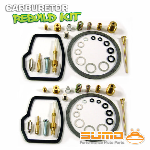 2 X Honda High Quality Carburetor Rebuild Carb Repair Kit CB500T Twin DOHC (1976)