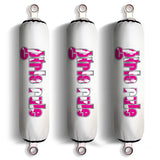 White Shock Covers Kawasaki KFX 450 R 700 KFX450 KFX700 Girls Rule (Set of 3)