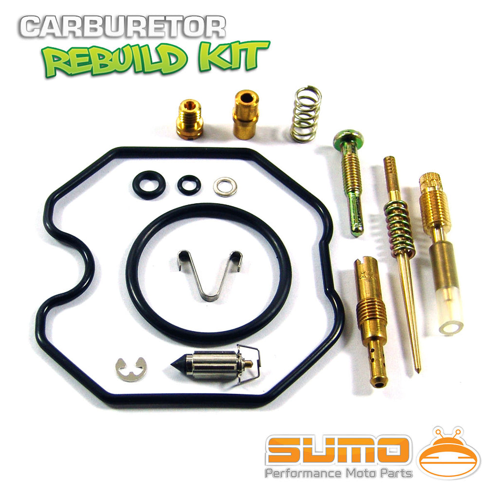 Carburetor Rebuild Kit For Honda Twinstar 200 / CM185T (1978-1982) - Includes Jets & Viton Tips