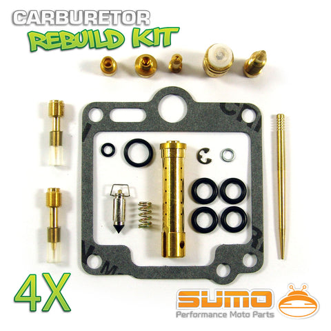 4 X Yamaha High Quality Carburetor Rebuild Carb Repair Kit XJ 900 (1985-1990)