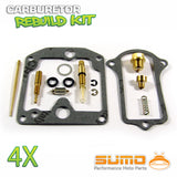 4 X Kawasaki High Quality Carburetor Rebuild Carb Repair Kit KZ1000 A/B (1977-1980) LTD (77-79)