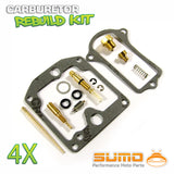 4 X Kawasaki High Quality Carburetor Rebuild Carb Repair Kit KZ1000 A/B (1977-1980) LTD (77-79)