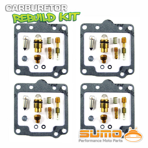 4 X Yamaha High Quality Carburetor Rebuild Carb Repair Kit XS 1100 L (1980-1981)