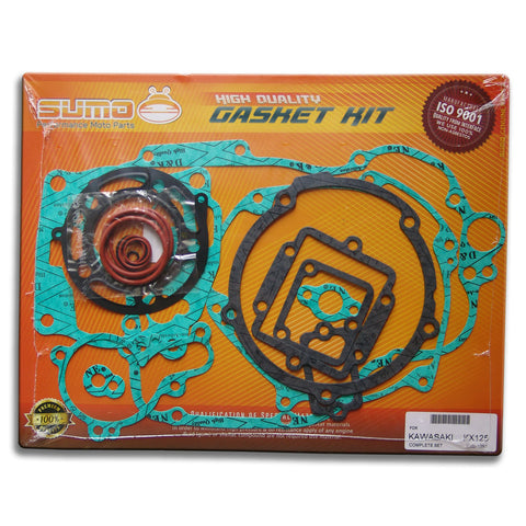 Kawasaki High Quality Complete Engine Gasket Kit Set KX 125 (1992-1997) (20 Pcs)