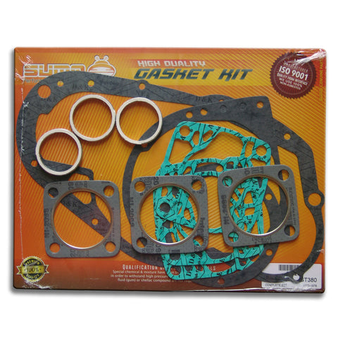 Suzuki Quality Complete Engine Gasket Kit Set GT 380 Sebring (1972-1978) (12Pcs)