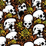 Orange Skull Shock Covers Kawasaki Racing Brute Force 650 750 4x4 (Set of 4) NEW