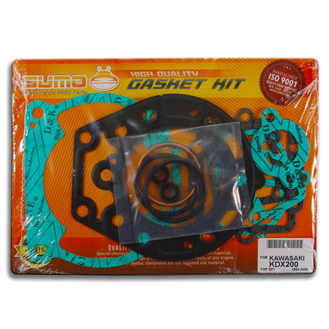 Kawasaki High Quality Top End Engine Gasket Kit Set KDX 200 [1995-2006]