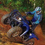 BLUE Shock Covers for Yamaha Kodiak 400 450 500 2WD 700k / 4WD 4x4 (2005-up)