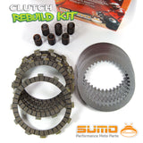 Kawasaki Clutch Kit for KX250 (87-89) & KX500 (89-04) Friction & Steel Plates +Springs