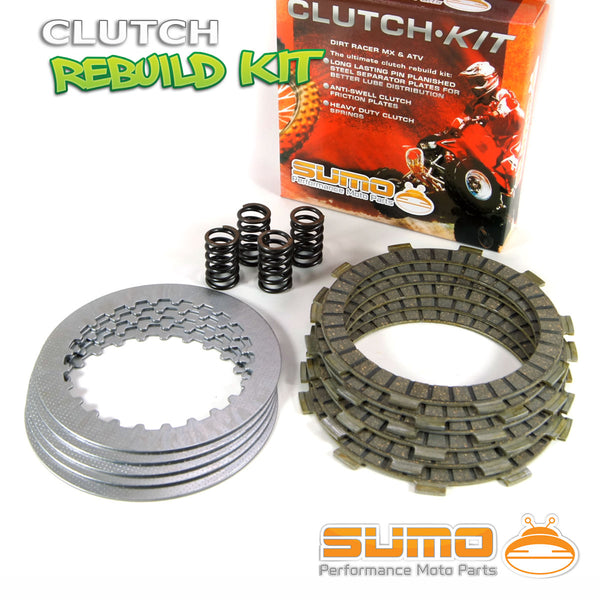 Clutch Kit For Honda Sportrax 300 & TRX300EX (1993-2009) – Friction Plates, Steel Plates & Springs Set