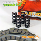 Yamaha Complete Clutch Kit YZ 80 (1986-1992) Friction & Steel Plates + Springs