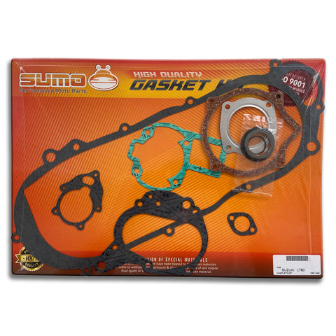 Suzuki Complete Engine Gasket Kit Set for LT80 Quadsport Quadrunner [1987-2006]