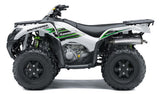 Black/Green Shock Covers Kawasaki Brute Force 650 750 4x4 Power Edition (Set 4)