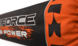 Black/Orange Shock Covers Kawasaki Brute Force 650 750 4x4 Power Edition (Set 4)