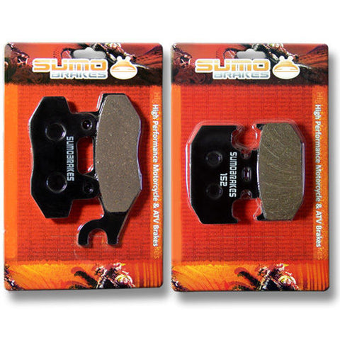 Yamaha F+R Brake Pads TT-R 250 (1999-2006) WR 250 Z (91-97) WR 500 Z (1992-1993)