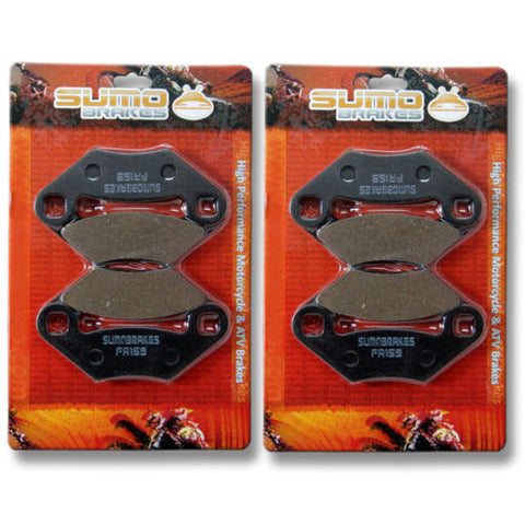 Polaris F+R Brake Pads Hawkeye 2007 ATP 330 500(2004-2005) 400 Sportsman (08-10)