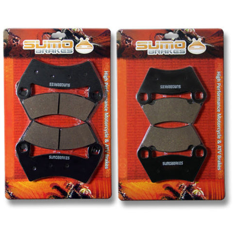 Polaris F+R Brake Pads 800 Ranger HD XP 6x6 Crew (2010-2013) EV 900 RZR XP 11-13