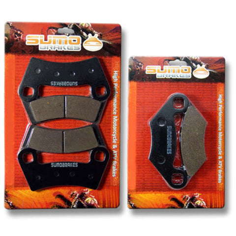 Polaris FR+R Brake Disc Pads 450 425 S Outlaw MXR IRS 2008 2009 2010 2011 ATV