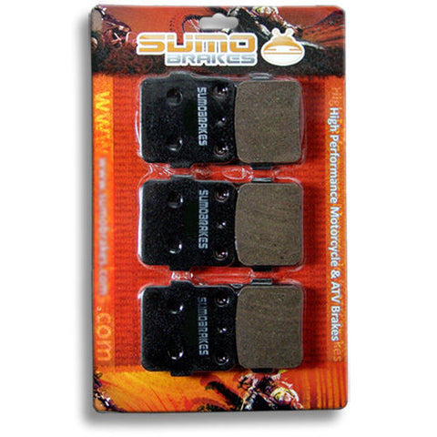 Honda F+R Brake Pads TRX 400 EX Sportrax 2001 2002 2003 2004 2005 2006 2007 2008