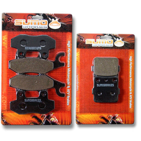 Yamaha F+R Brake Pads YFZ450 2006 2007 2008 2009 2010 2011 YFM700 Raptor (13-15)