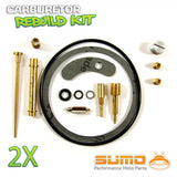 2 X Kawasaki High Quality Carburetor Rebuild Carb Repair Kit KZ 400 (1974-1975)