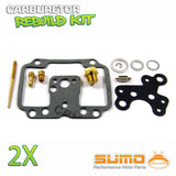 2 X Yamaha High Quality Carburetor Rebuild Carb Repair Kit TX 750 (1973-1974)