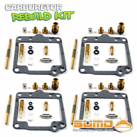 4 X Kawasaki Carburetor Rebuild Carb Repair Kit GPz 750 ZX750A KZ750 (1982-1985)