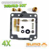 4 X Kawasaki Quality Carburetor Rebuild Carb Repair Kit KZ1100 A LTD (1981-1983)