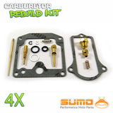 4 X Kawasaki High Quality Carburetor Rebuild Carb Repair Kit KZ 900 (1976-1977)