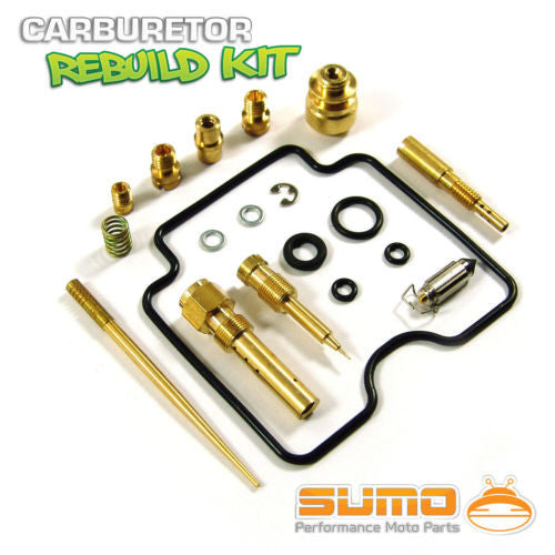 Carburetor Repair Carb Rebuild Kit for Yamaha Kodiak 400 YFM400FA 4x4 2000-2006 Bruce & Shark, Rebuild Kits - Canada