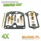 4 X Suzuki High Quality Carburetor Rebuild Carb Repair Kit GS 750 (1977-1979)