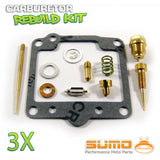 3 X Yamaha High Quality Carburetor Rebuild Carb Repair Kit XS 750 (1978-1979)