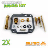 2 X Suzuki High Quality Carburetor Rebuild Carb Repair Kit GSX 250 E (1980-1982)