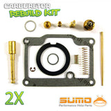 2 X Suzuki High Quality Carburetor Rebuild Carb Repair Kit T350 Rebel (1969-1972)